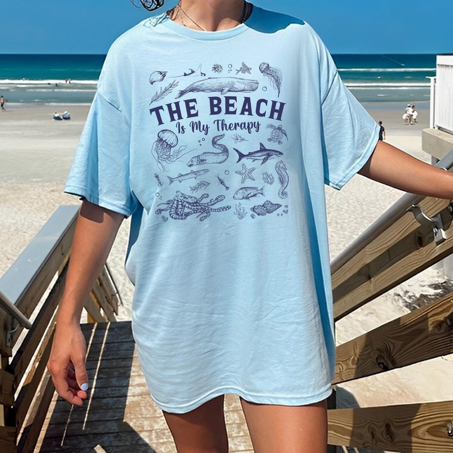 The Beach Therapy Tee