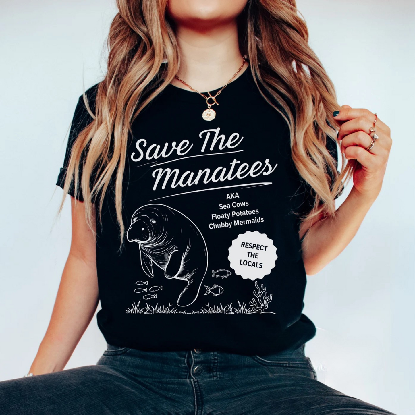 Save The Manatees Tee V3