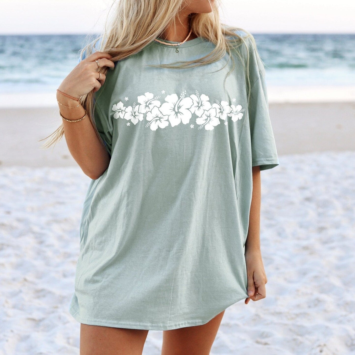 Hibiscus Flower Tee