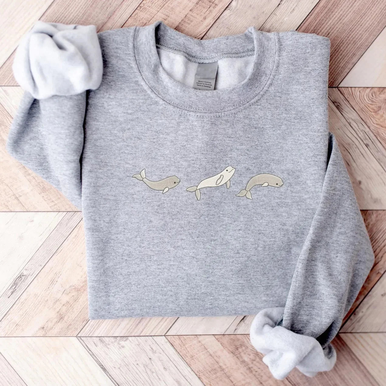Beluga Whale Sweater