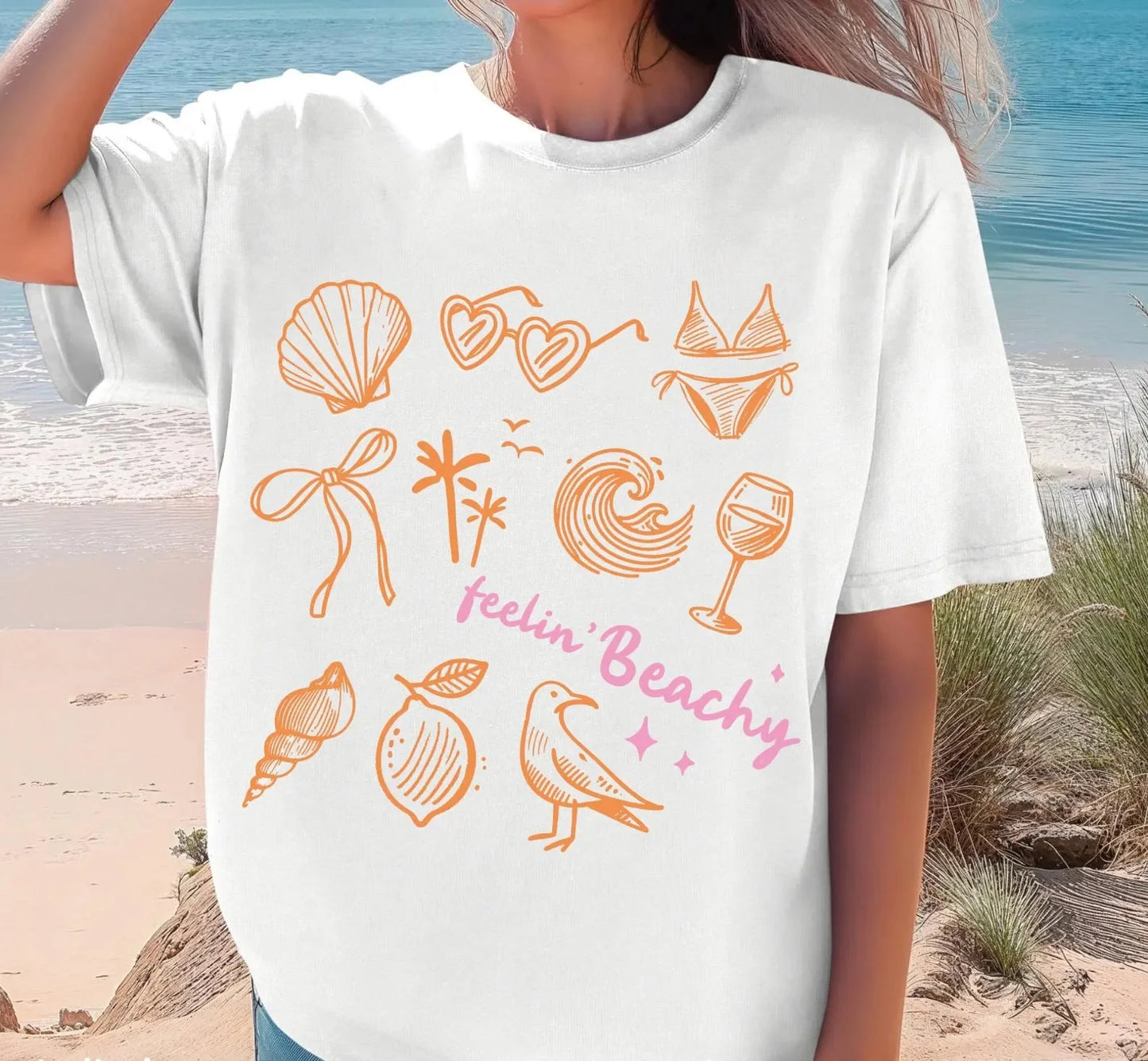 Feeling Beachy Tee V2