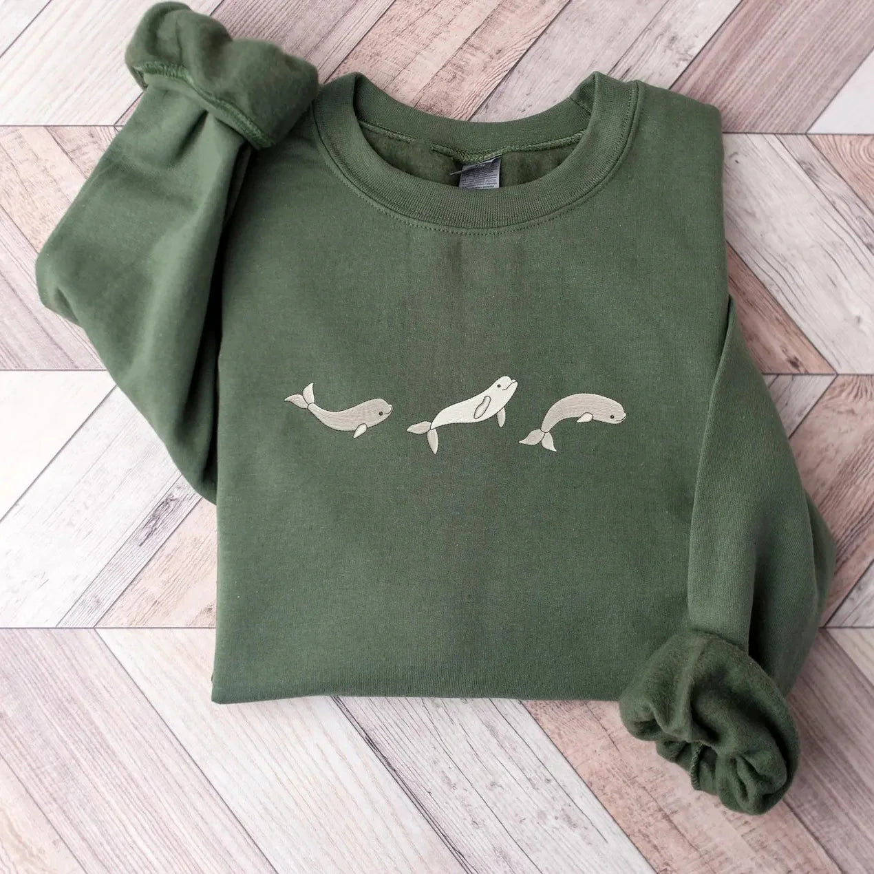 Beluga Whale Sweater