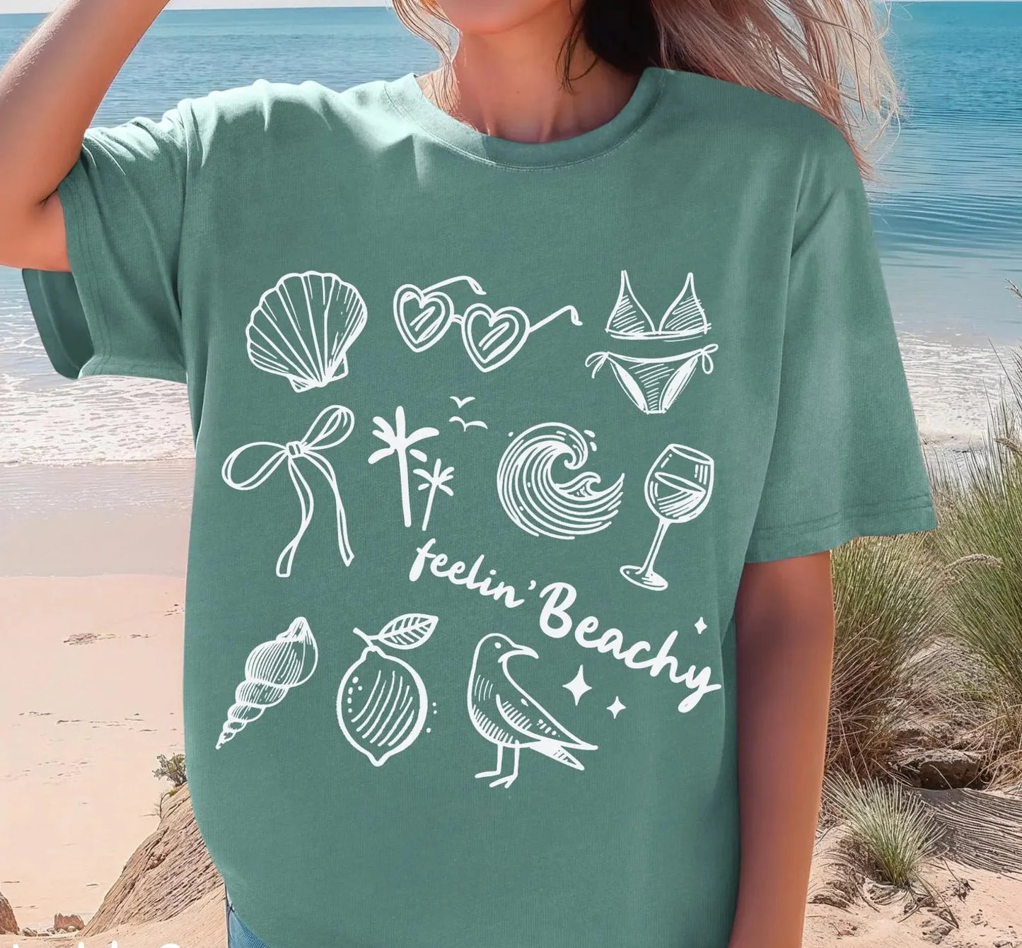 Feeling Beachy Tee V2