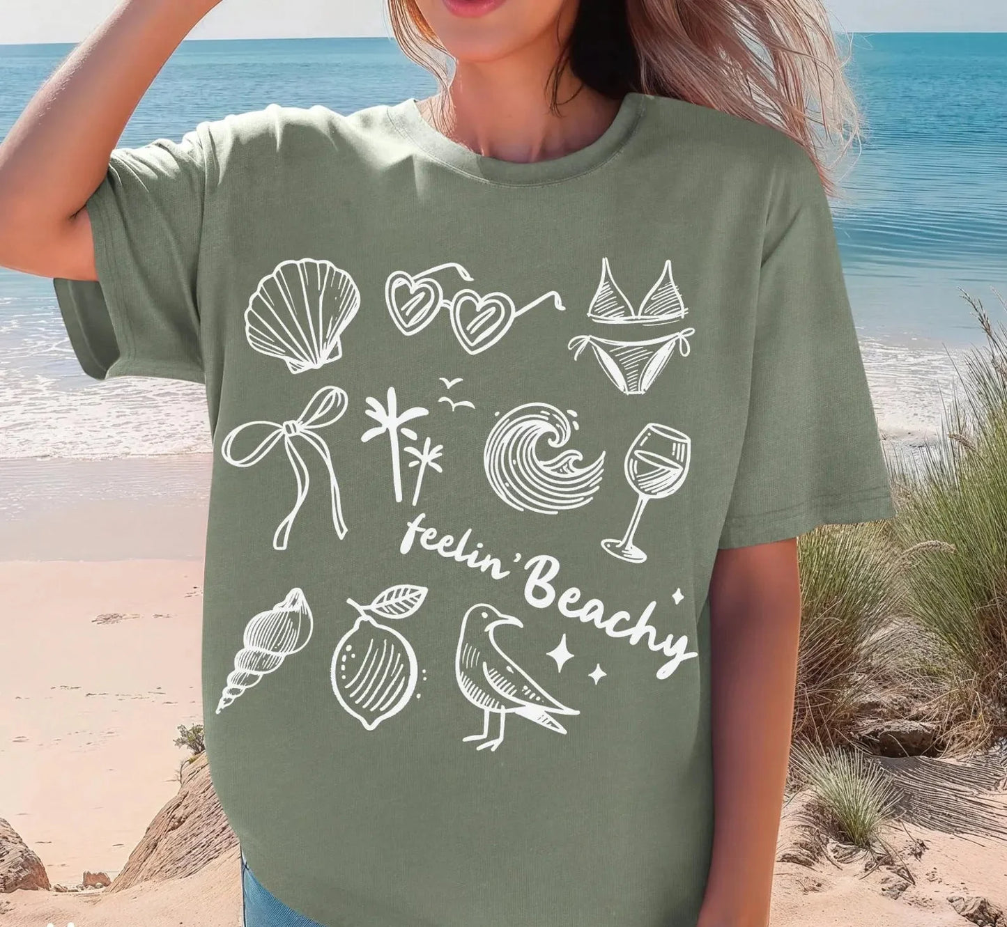 Feeling Beachy Tee V2