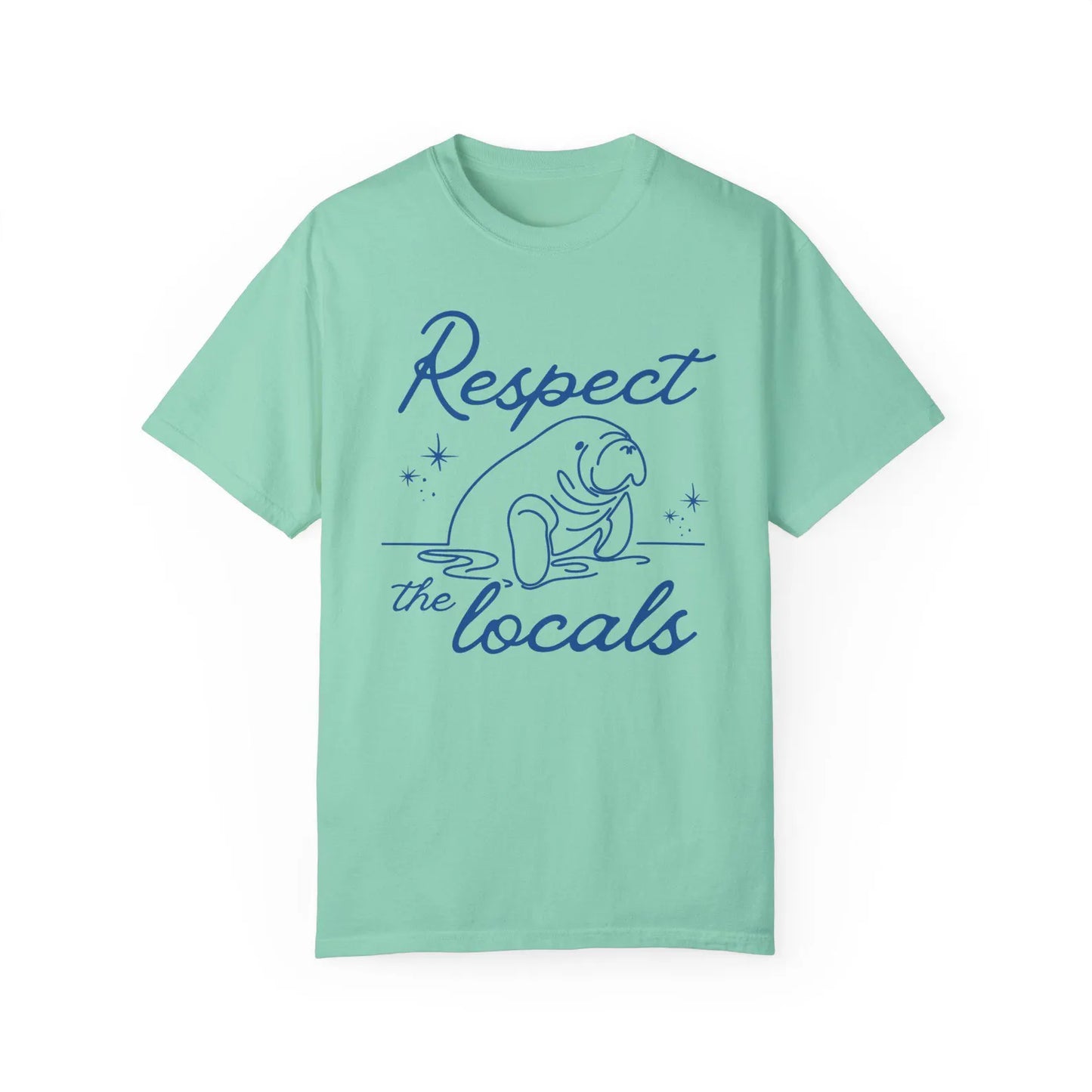 Manatee Respect the Locals Tee V4