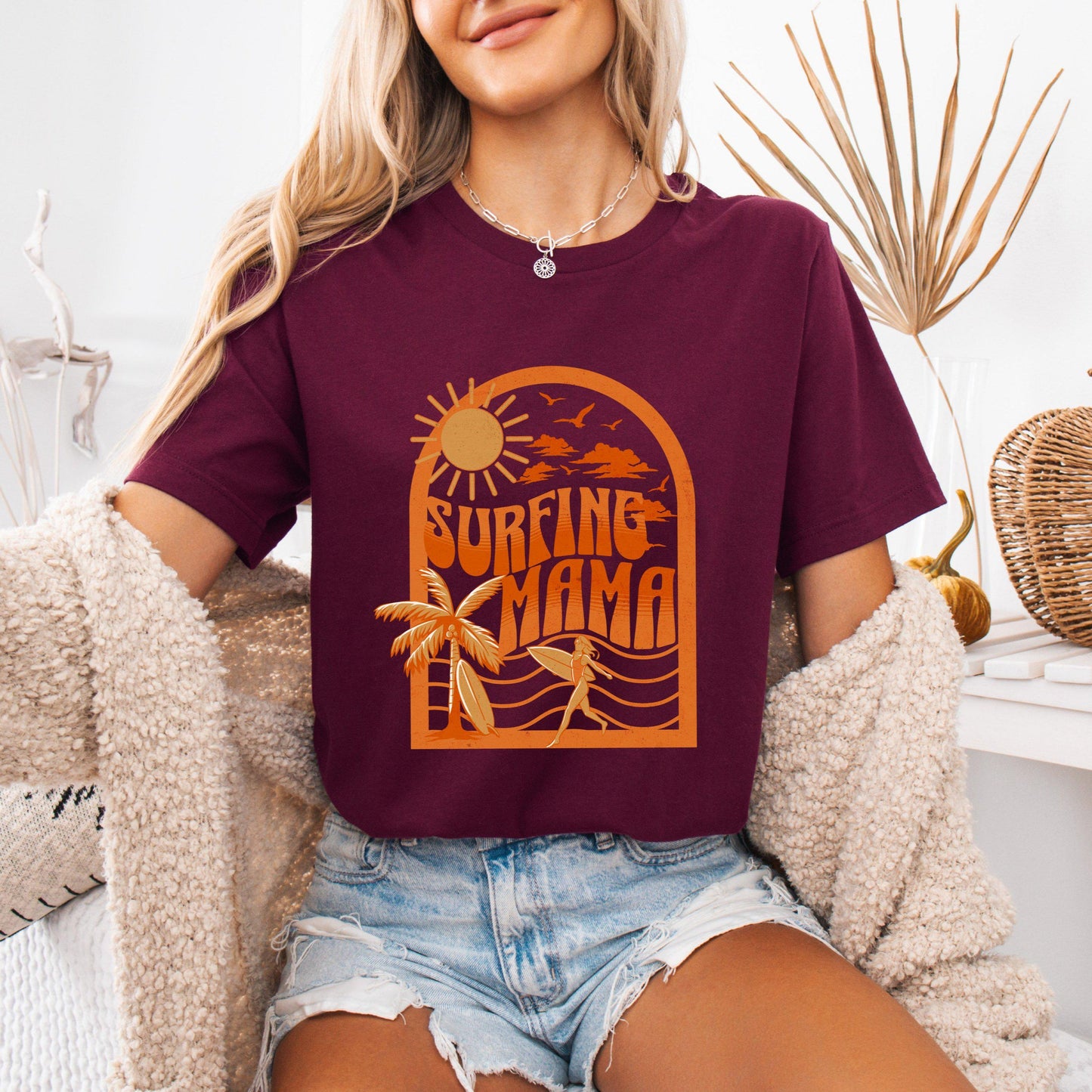 Surfing Mama Tee