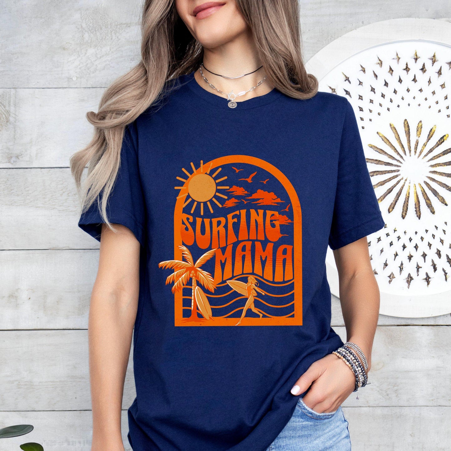 Surfing Mama Tee