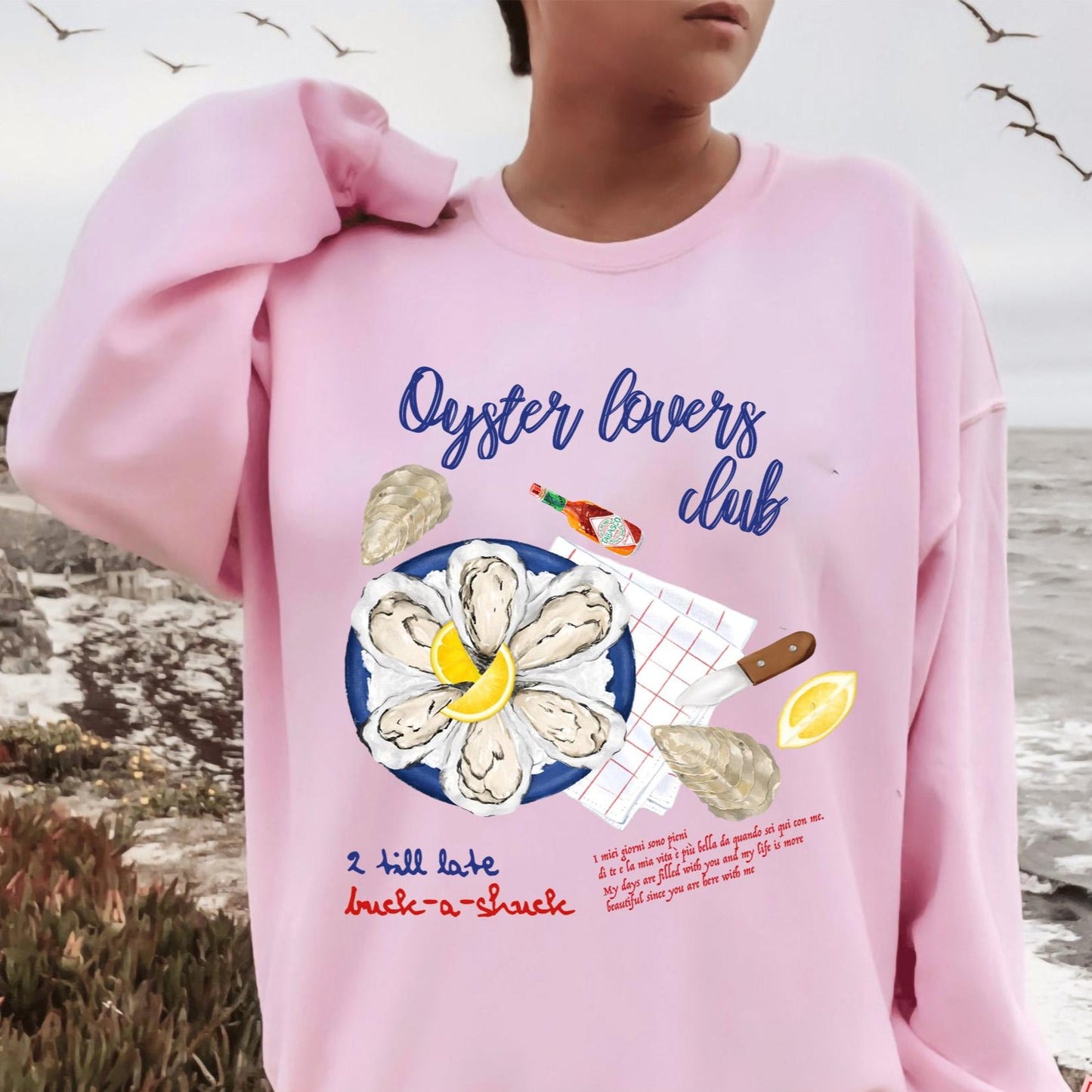 Oysters Club Sweater