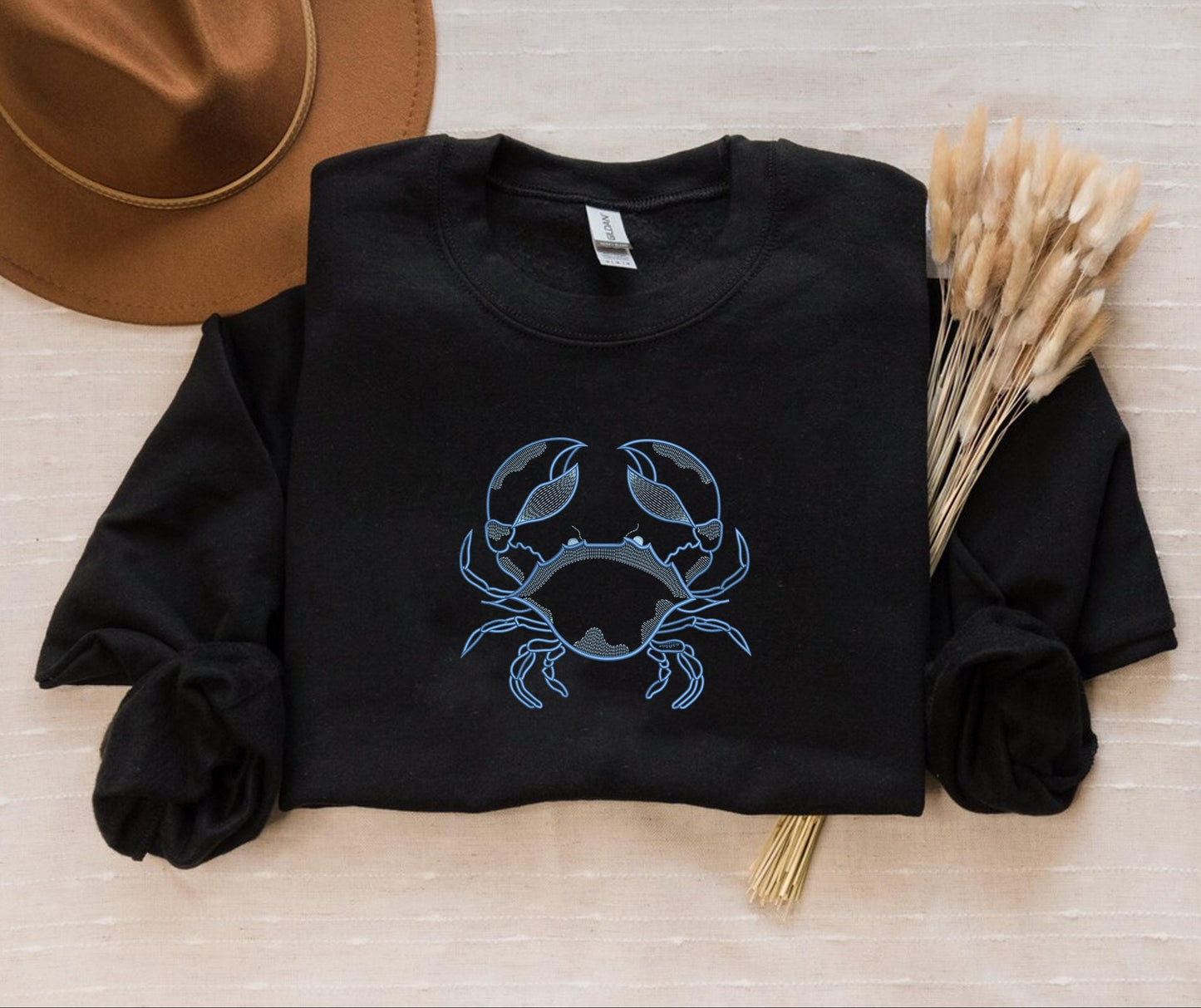 Blue Crab Sweater