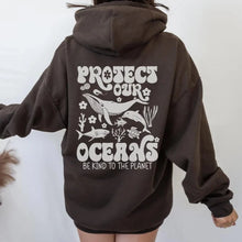 Afbeelding in Gallery-weergave laden, The Protect Our Oceans Hoodie
