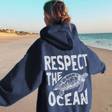 Afbeelding in Gallery-weergave laden, Respect The Ocean Hoodie
