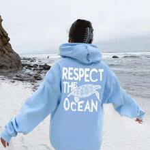 Afbeelding in Gallery-weergave laden, Respect The Ocean Hoodie
