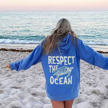 Afbeelding in Gallery-weergave laden, Respect The Ocean Hoodie
