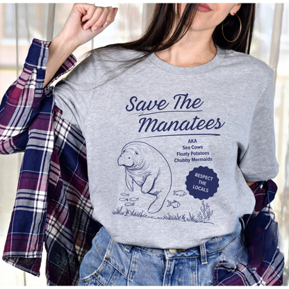 Save The Manatees Tee V3