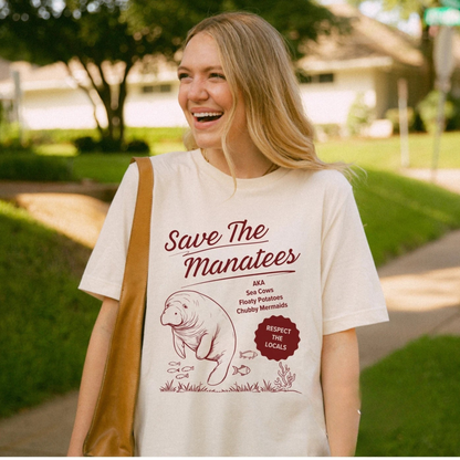 Save The Manatees Tee V3