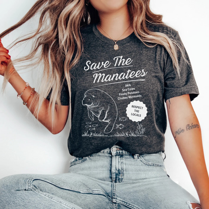 Save The Manatees Tee V3