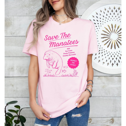 Save The Manatees Tee V3