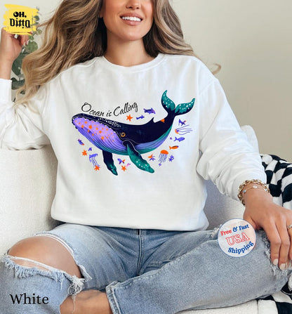 Ocean Is Calling Tee V9