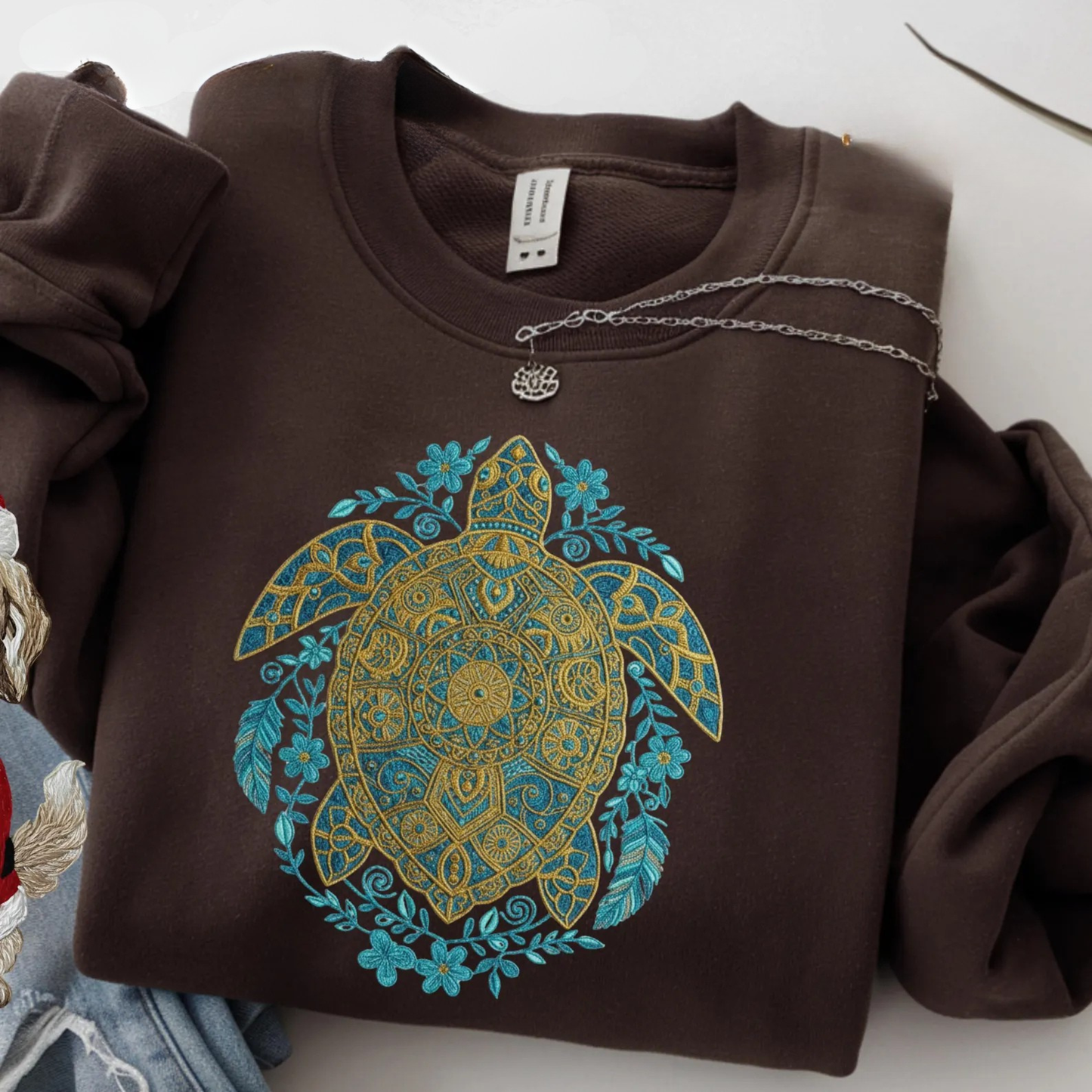 Ocean Turtle Sweater V4