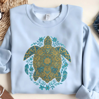 Ocean Turtle Sweater V4