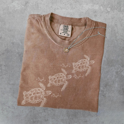 Vintage Turtle Tee V2