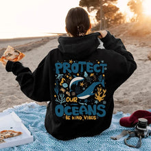 Afbeelding in Gallery-weergave laden, Protect Our Oceans Hoodie V2
