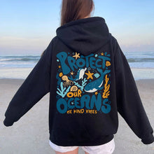 Afbeelding in Gallery-weergave laden, Protect Our Oceans Hoodie V2
