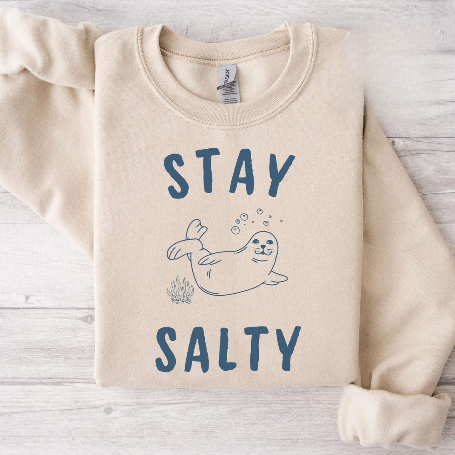 Stay Salty Seal Sweater