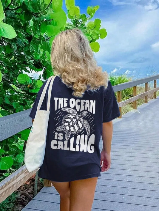 The Ocean Is Calling Tee