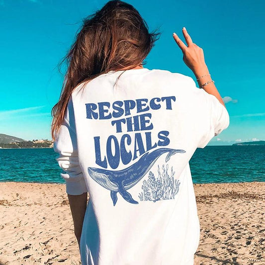 Respect The Locals Longsleeve