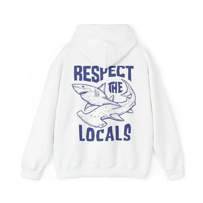 Respect The Locals Shark Hoodie V3