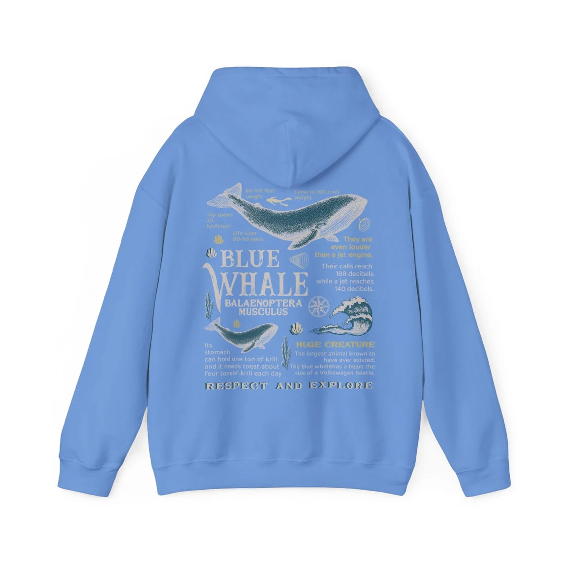 Blue Whale Hoodie