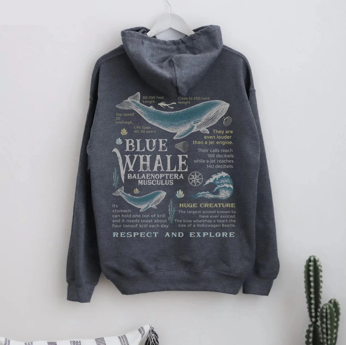 Blue Whale Hoodie