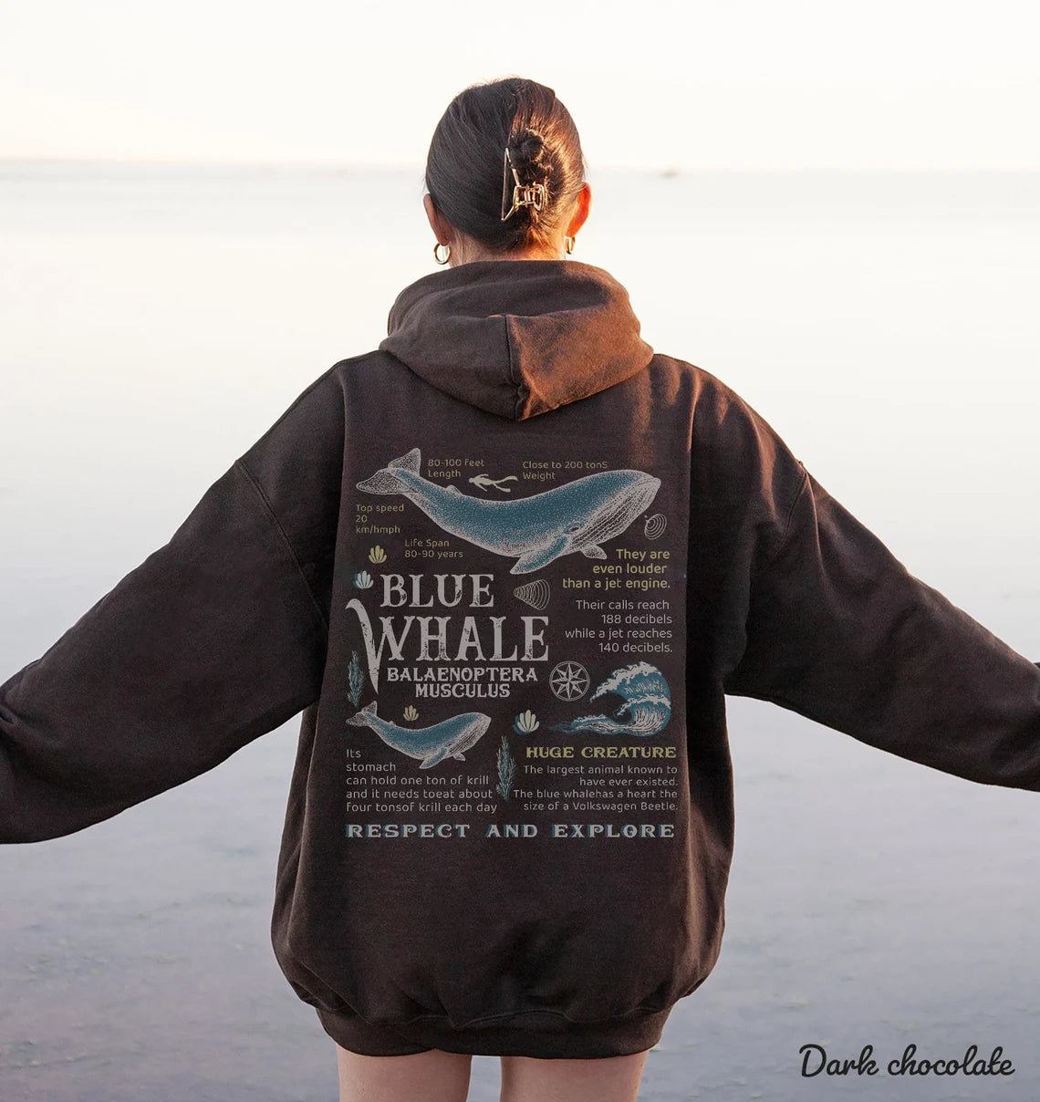 Blue Whale Hoodie