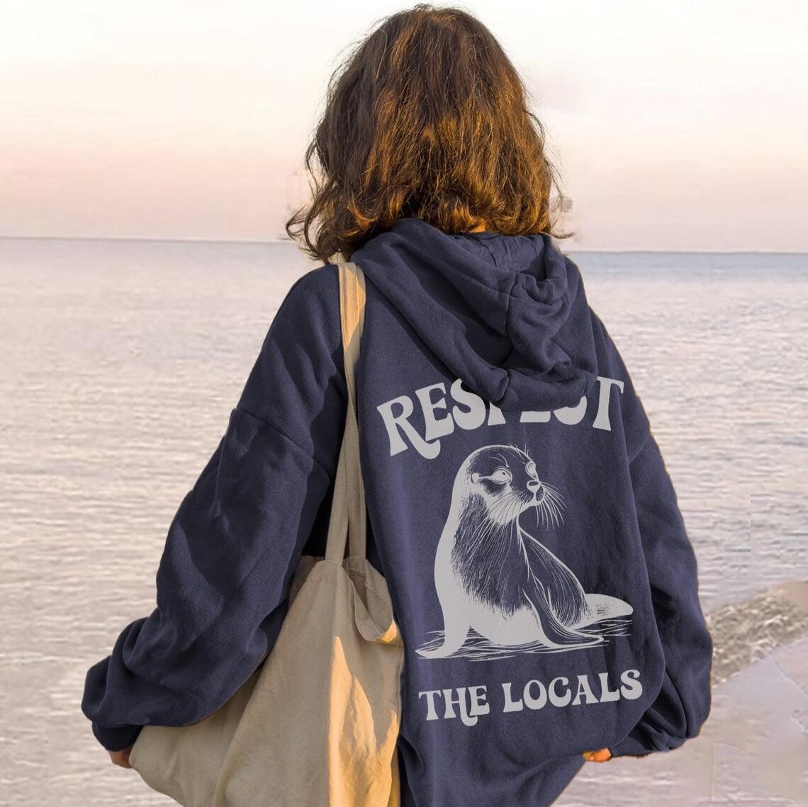 Respect The Locals Seal Hoodie