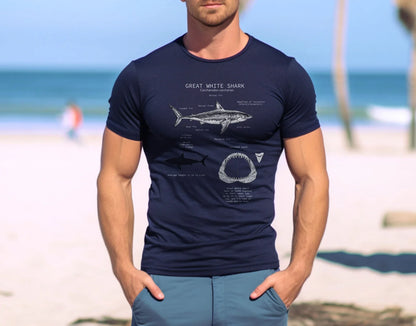 Great White Shark Tee V4