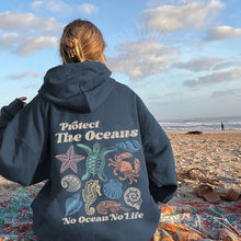 Afbeelding in Gallery-weergave laden, No Ocean No Life Hoodie
