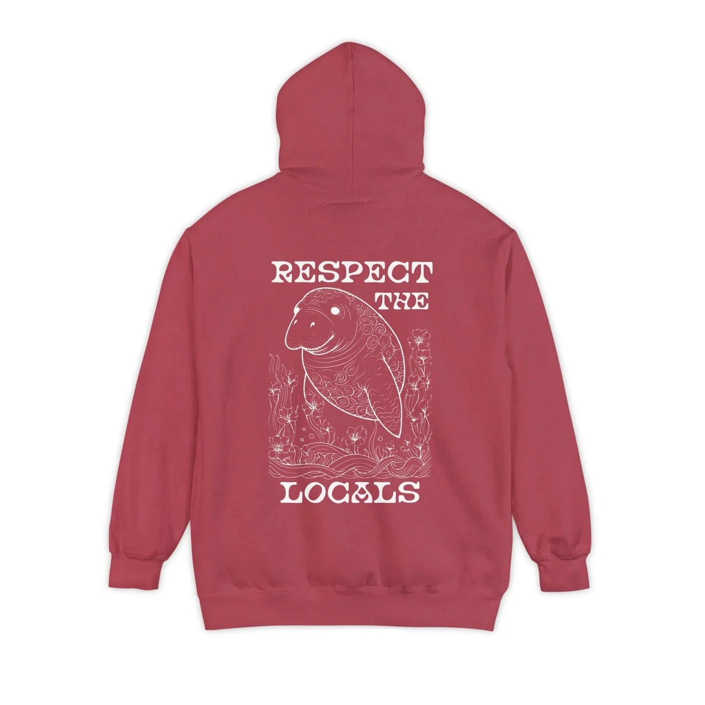 Respect The Locals Manatee Hoodie V3
