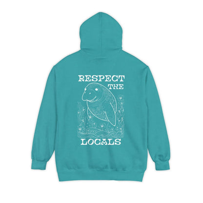 Respect The Locals Manatee Hoodie V3