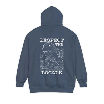 Respect The Locals Manatee Hoodie V3