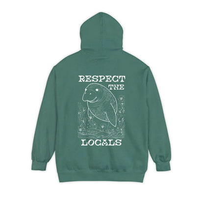 Respect The Locals Manatee Hoodie V3