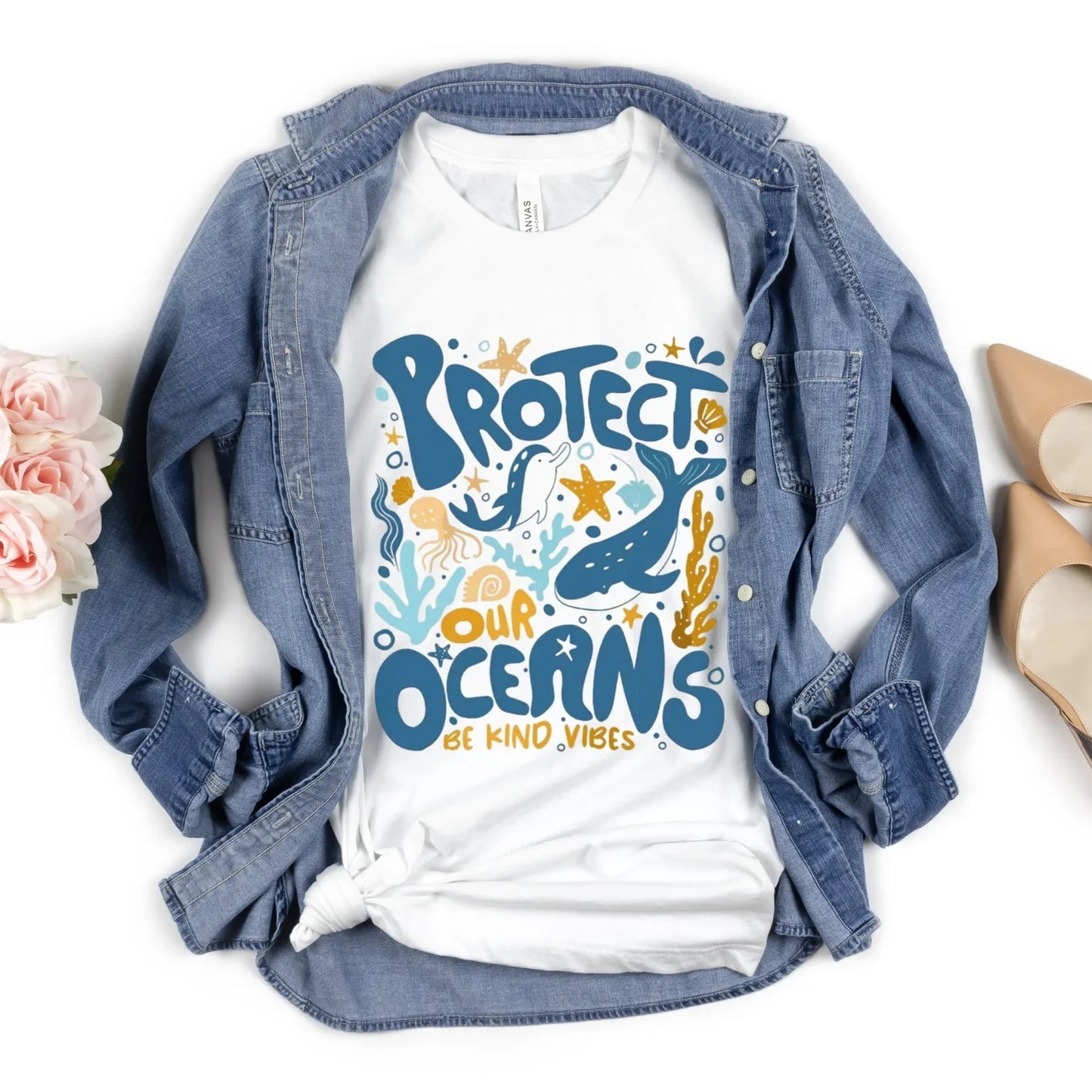 Protect Our Oceans T-Shirt V4