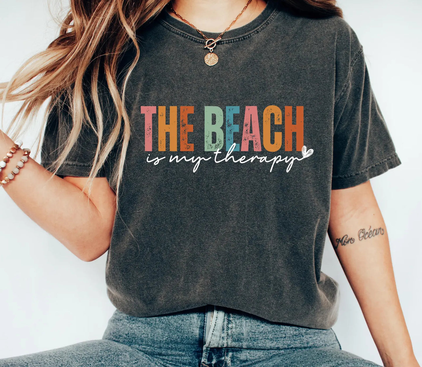 The Beach Is My Therapy Tee