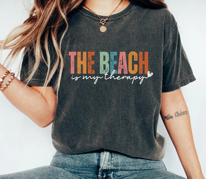 The Beach Is My Therapy Tee