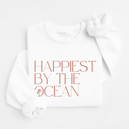Happiest By The Ocean Sweater