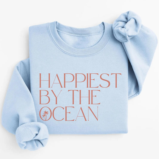 Happiest By The Ocean Sweater