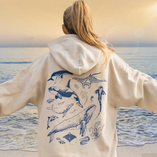 Underwater Sea Animal Hoodie