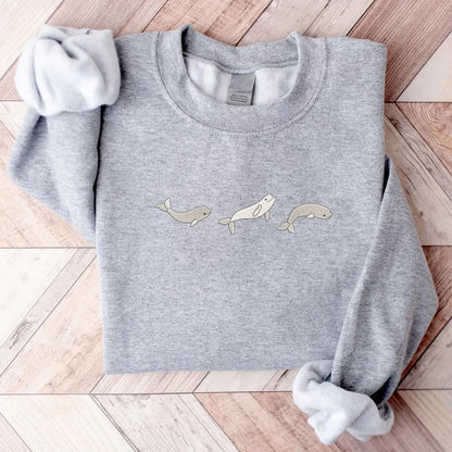 Beluga Whale Sweater