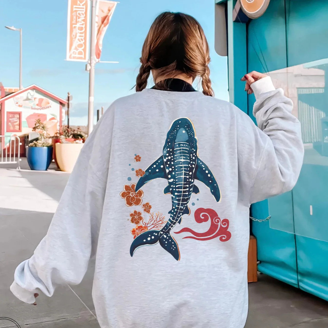 Whale Shark Sweater V7