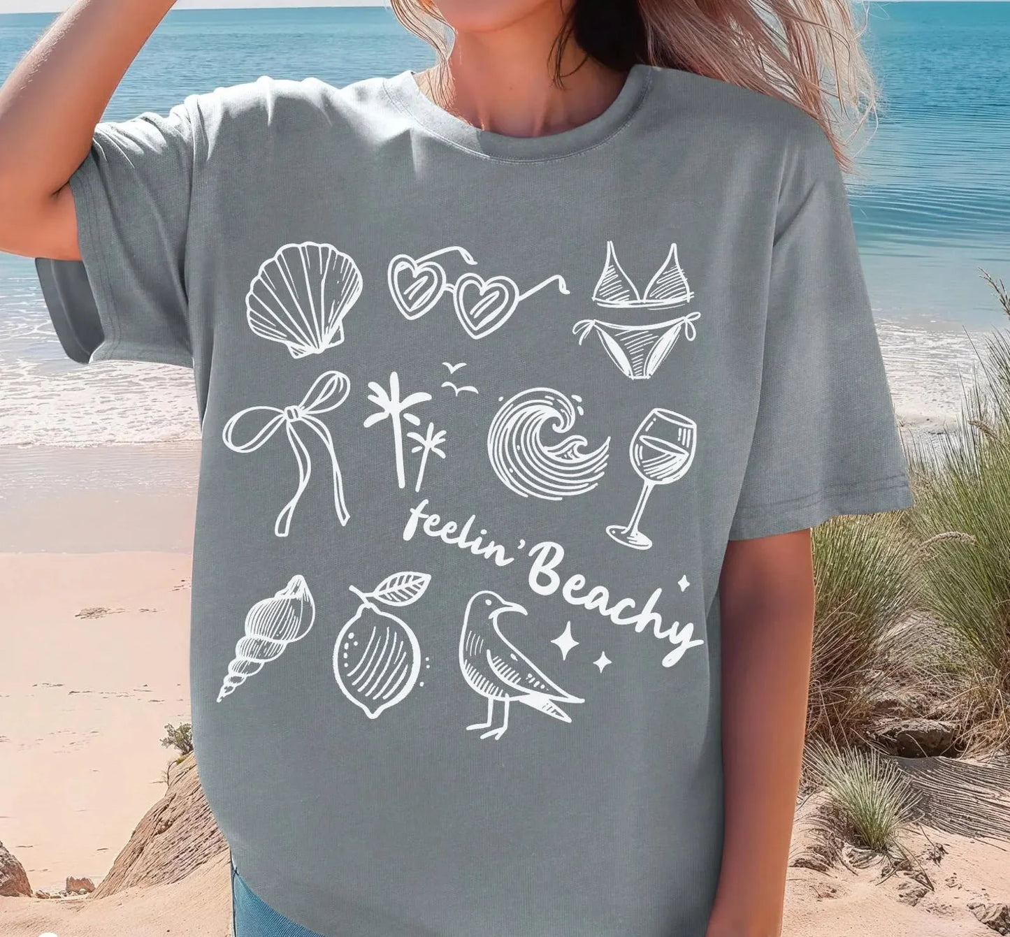 Feeling Beachy Tee V2